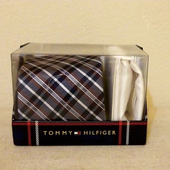 Tommy Hilfiger Other - New Tommy Hilfiger Mens Tie/Pocket Square